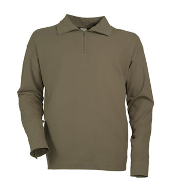 Chemise Homme MFH Attack à Manches Courtes - Tissu Ripstop Enduit Téflon, Couleur OD Green - Neuf Avec étiquettes