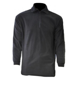 Pull tout polaire randonnée F1 noir