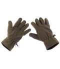 Gants polaires, "Thinsulate", vert - Surplus militaire