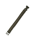 bracelet, "Parachute Cord", vert, largeur 1,9 cm - Surplus militaire