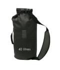 Petit sac étanche avec valve de compression noir - Surplus militaire
