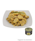 Pommes de terre sautées, avec lard et uf, conserve, 400 g - Surplus militaire
