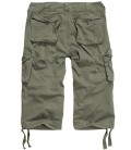 Bermuda Brandit Industry Vintage 3/4 Kaki - Surplus militaire