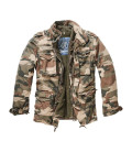 Veste homme Brandit M-65 Giant camouflage light woodland