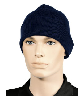 Bonnet homme bleu marine