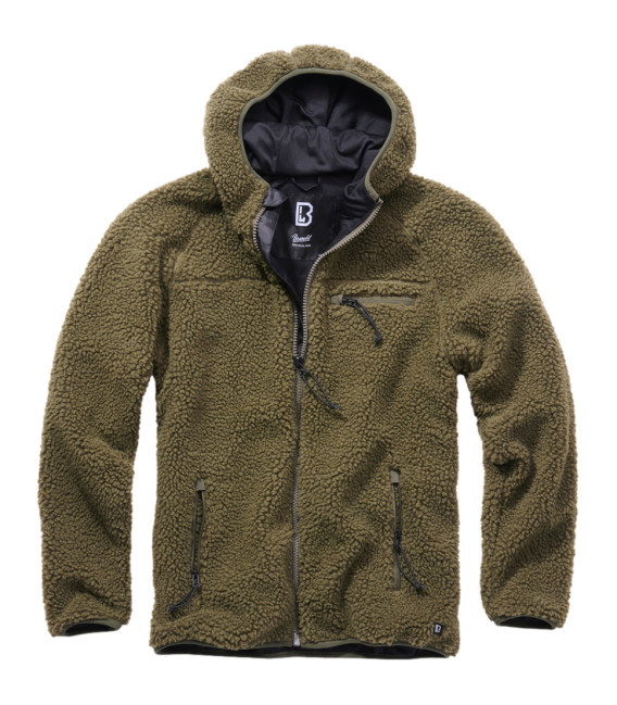 Teddyfleece Veste de travail en peluche Brandit