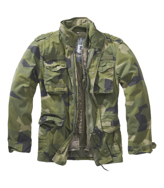 Veste Brandit M-65 Giant mode militaire noire