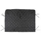 Doublure de poncho/couverture noir 210 x 150 cm