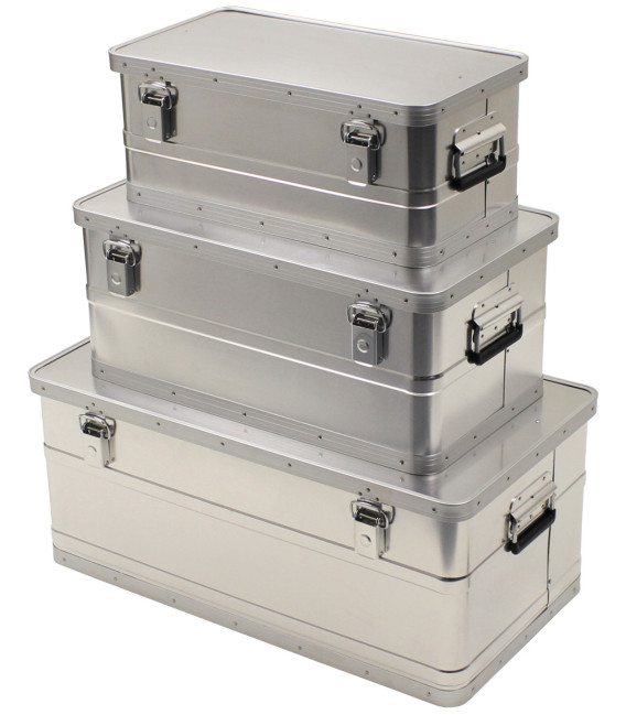 Boites alu lot de 3 34L/55L/100L