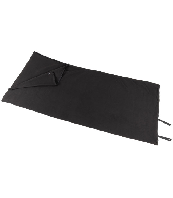 Sac de couchage type polaire noir Fleece