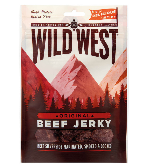 Ration de survie - Snack Boeuf fumé nature Wild West