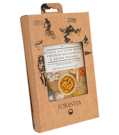 Ration de survie - Nouilles à la bolognaise de poulet Forestia Divers