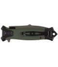 Couteau pliant Snake vert clip ceinture