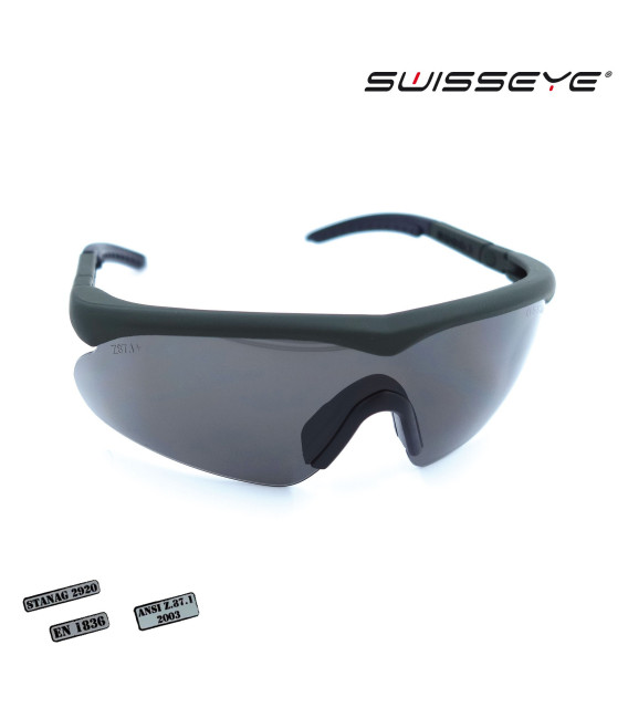 balistique Militaire Raptor Swisseye 3 verres incassables