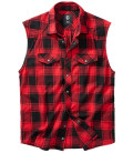 Chemise à carreaux sans manches Brandit