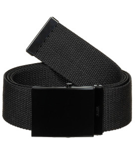 Ceinture sangle noire 45 mm