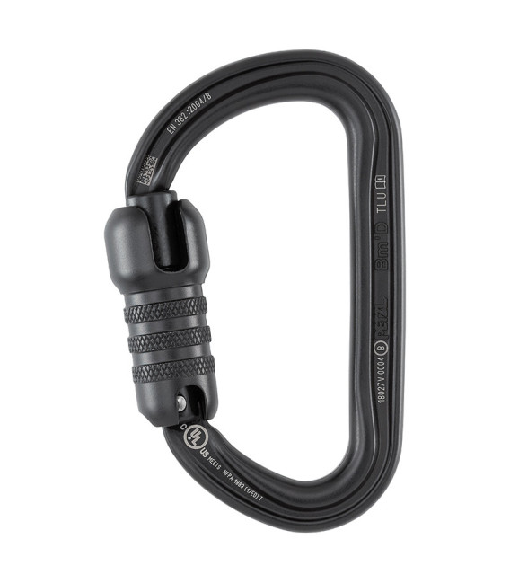 Mousqueton asymétrique à haute résistance Bm'D à verrouillage Triact-Lock®