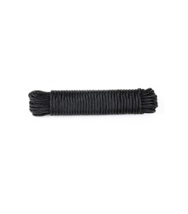 Paracorde 15 m x  7 mm noire