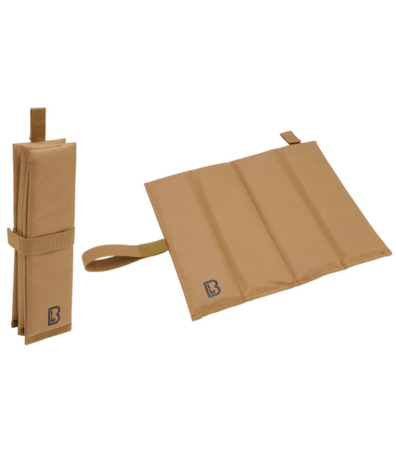 Coussin d'assise pliable coyote