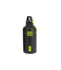 Gourde aluminium 400ml PEAR 400 Noir / Jaune randonnée