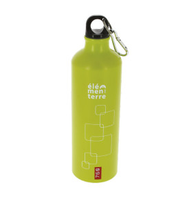 Gourde aluminium 750ml PEAR 750 Vert Anis randonnée