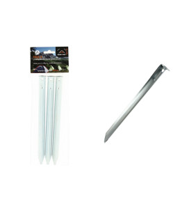 Lot de 6 cornières acier 23cm PEG S Acier