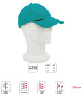 Casquette anti-UV IBIS JR Bleu