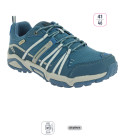Chaussure de marche tige basse OMAK Bleu et Grise