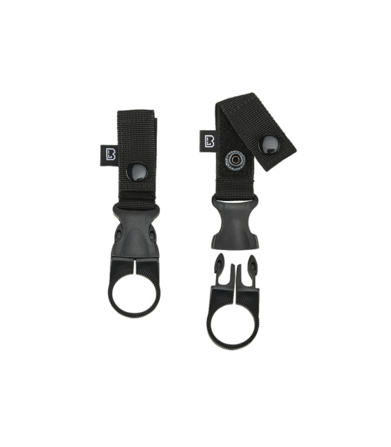 Porte bouteilles noir 2 pièces
