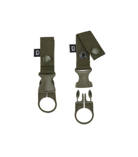 Porte bouteilles kaki 2 pièces