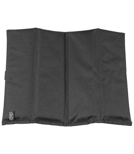 Coussin de siège, pliable, noir