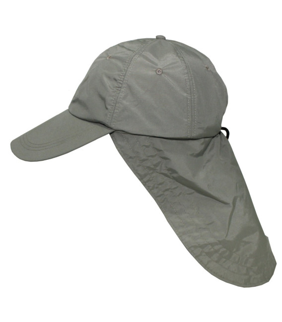 Casquette sahara kaki cache nuque - Surplus militaire