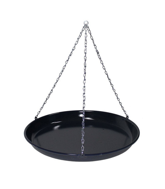 Casserole gril email avec chaîne 42 cm - Surplus militaire