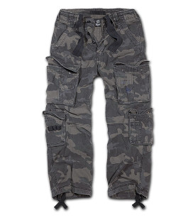 Pantalon homme Brandit Pure vintage camouflage darkcamo