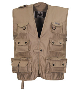 Gilet Outdoor Canadien Beige - Surplus militaire
