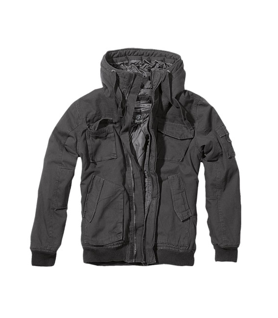 Veste Bronx Brandit Noir - Surplus militaire