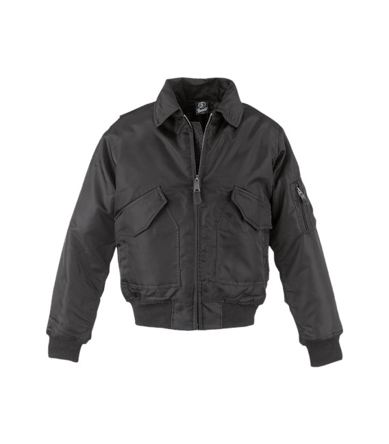 Blouson aviateur Brandit CWU Noir - Surplus militaire