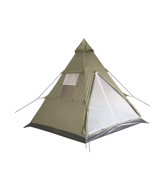 Tente Indienne Tipi mât central kaki - Surplus militaire