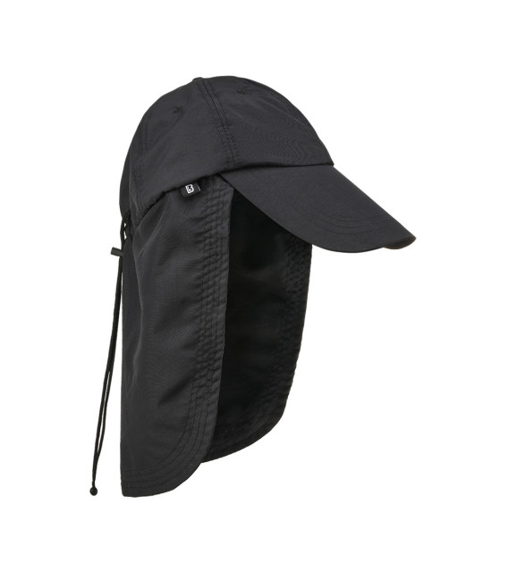 Casquette de randonnée Noire Brandit