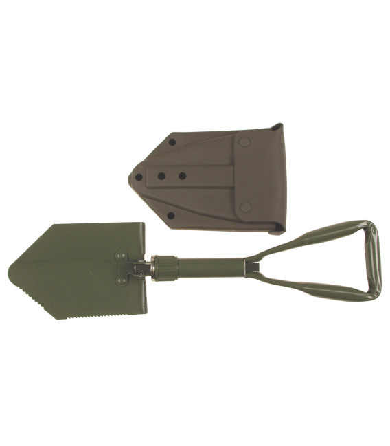 pelle pliable, avec gaine, allemande - Surplus militaire