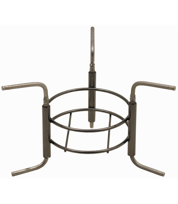 Support pour poêles à alcool, tripod, acier - Surplus militaire