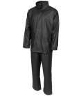 Ensemble de pluie Premium 2 pièces Noir M.F.H.