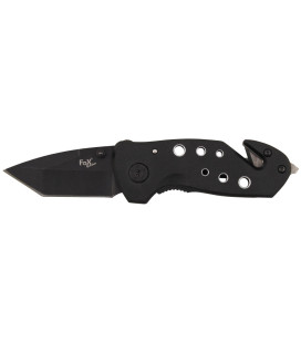 Couteau pliant noir ceinture