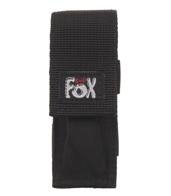 couteau etui, nylon, large, noir - Surplus militaire
