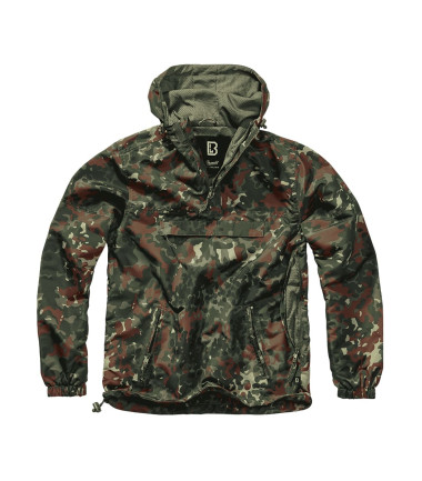 Sweat coupe-vent l&eacute;ger d'&eacute;t&eacute; windbreaker Camouflage Flecktarn Brandit