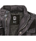 Manteau hiver Britannia Brandit Noir - Surplus militaire