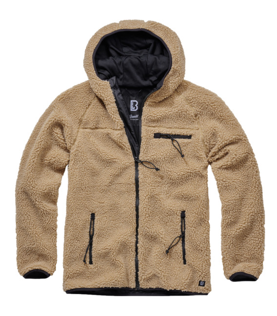 Teddyfleece Veste de travail en peluche Brandit