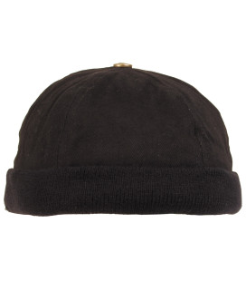 Casquette sans visière noir