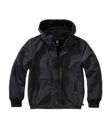 Coupe-vent Zip frontal pour enfants Windbreaker Brandit