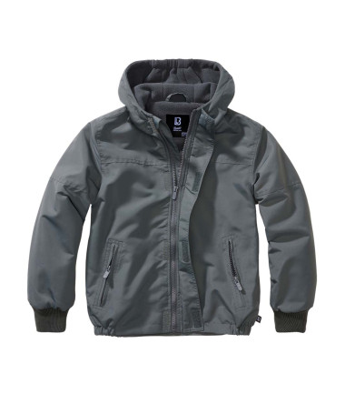Coupe-vent Zip frontal pour enfants Windbreaker Brandit